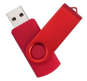 แฟลชไดรฟ์ USB 3.0 แบบหมุนได้ ความจุจริง 4GB 8GB 16GB ยี่ห้อดัง  แบบพกพา  พร้อมพอร์ต USB 2.0 - Product Image 1