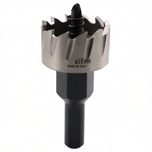 Scie cloche HSS Ttake 38 mm fabriquée en Italie pour le perçage du bois et du métal - Product Image 2