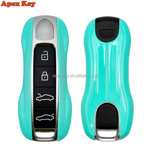 Étuis de clés de remplacement de haute qualité et élégants pour Porsche avec autocollants pour la création de cadres photo artistiques - Product Image 1