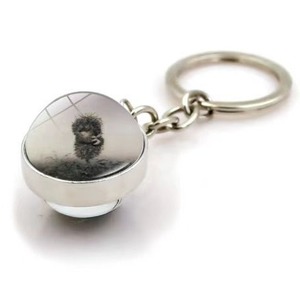 <span class=keywords><strong>Porte</strong></span>-clés en cristal fluorescent Tiger Lucky Ball Animal World Hedgehog phosphorescent - Product Image 4
