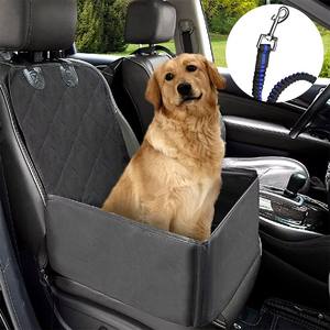 Housse de siège de <span class=keywords><strong>voiture</strong></span> pour <span class=keywords><strong>chien</strong></span> Nibao, imperméable, rabats rabattables pour une couverture complète à l'avant ou hamac pour panier petit - Product Image 4