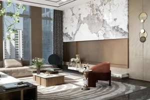 Design d'intérieur de style luxe léger, rendus 3D Max, plans de construction de maison, image, croquis, appartement, maison haut de gamme, Sanhai - Product Image 4