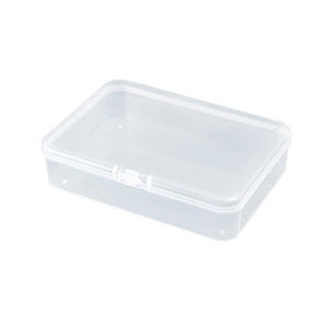Caja de Almacenamiento Rectangular Transparente de PP de 12.5cm con Tapa para Joyería, Organización de Piezas de Ferretería, Contenedor de Plástico Ecológico - Product Image 5
