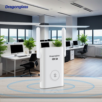 Répéteur WiFi 6 sans fil 1800 Mbps double bande 2,4 G et 5 G, amplificateur de signal pour couverture intérieure/extérieure