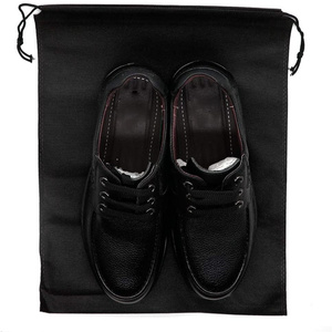 Túi Vải Không Dệt Túi Dây Rút Cho Du Lịch Rõ Ràng Giày Tổ Chức Biểu Tượng Tùy Chỉnh In Dây Kéo Túi Giày Bụi Túi Thấp MOQ - Product Image 4