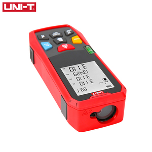 UNI-T เครื่องวัดระยะด้วยเลเซอร์ 50 ม. 40 ม. LM40 LM50 LM60 เครื่องวัดระยะทาง จอ LCD ดีไซน์สำหรับใช้งานภายในและภายนอก - Product Image 1