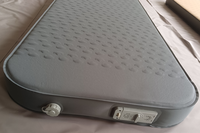 Matelas autogonflant confortable de 10 cm, tapis de couchage de qualité supérieure avec pompe intégrée USB