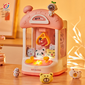 Chengji Máquinas de garras de juguete al por mayor, con temática espacial de animales de dibujos animados, juguetes de bolas giratorias, máquinas de grúa y muñecas musicales para regalos de Navidad - Product Image 2