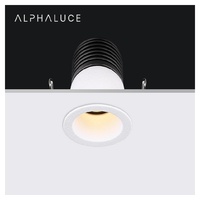 Spot encastré moderne 12W IP20 SAA en aluminium pour projets australiens, présentoirs de bibliothèque et armoires de bar