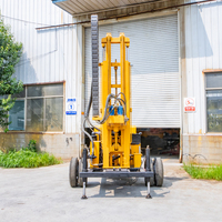Fournisseur chinois de machine de forage rotative pour puits d'eau portable de 300 mètres à vendre