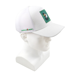 Özel Tasarım Vintage Kartal İşlemeli Yama Trucker Şapka Beyaz Nervürlü Kordonlu Fileli Beyzbol Şapkası Sokak Kaykayı ve Açık Hava Aktiviteleri İçin - Product Image 6