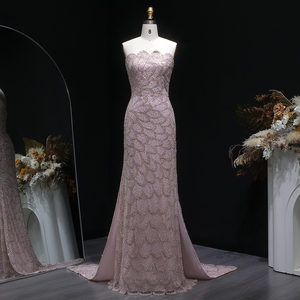 Sharon ha detto SS601 <span class=keywords><strong>elegante</strong></span> abito da sera sirena senza spalline <span class=keywords><strong>verde</strong></span> <span class=keywords><strong>smeraldo</strong></span> per le donne abiti da festa formali da sposa in stile arabico - Product Image 4