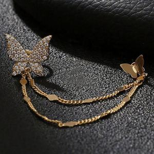 Boucles d'oreilles papillon de style européen et américain à succès pour femmes avec alliage de cuivre multi-éléments plaqué perle - Product Image 3