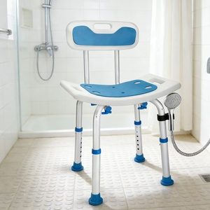 <span class=keywords><strong>Chaise</strong></span> <span class=keywords><strong>de</strong></span> <span class=keywords><strong>douche</strong></span> en aluminium antidérapante confortable <span class=keywords><strong>de</strong></span> haute qualité Pengxing pour personnes âgées, design moderne, tabouret <span class=keywords><strong>de</strong></span> bain standard DIN pour salle <span class=keywords><strong>de</strong></span> bain - Product Image 2