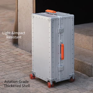 Maleta de Viaje Rígida de Gran Capacidad con Ruedas Silenciosas, Ligera, Resistente a Impactos, para <span class=keywords><strong>Viajes</strong></span> Largos, Equipaje de Mano para Negocios - Product Image 4