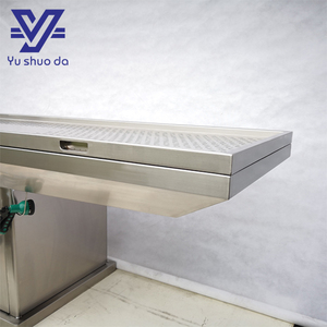 Stainless Steel <strong>Autopsy</strong> Table for Veterinary Surgical <strong>Instruments</strong> Funerary Dissection Table - Product Image 4
