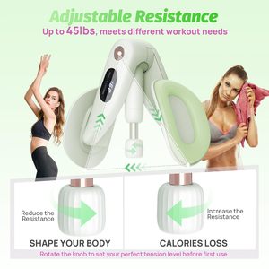 Dispositivo de Entrenamiento de Músculos del Suelo Pélvico, Recuperación Postparto, Ejercicios de Kegel, Tonificador de Muslos, Ajustable y Portátil - Product Image 6