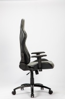 Chaise de bureau de direction ergonomique moderne de haute qualité pour le gaming, dossier haut en cuir, hauteur réglable, rotation à 360°, fonction inclinable