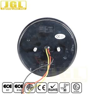 Lámpara de freno trasera para remolque, luz <span class=keywords><strong>LED</strong></span> redonda de 12V, 24V, 122MM - Product Image 3