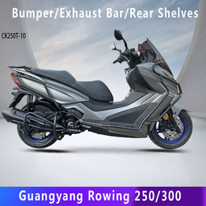 Accesorios <span class=keywords><strong>de</strong></span> Modificación <span class=keywords><strong>de</strong></span> Sistemas <span class=keywords><strong>de</strong></span> Carrocería <span class=keywords><strong>de</strong></span> Acero al Carbono para Motocicletas Kymco Downtown 250 / 300, Parachoques Trasero Anticaídas y Anticolisión - Product Image 2