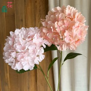 Flores de Hortensia Artificiales Hua Ding, 90 Pétalos, Tallo Único, Flor de Seda, Decoración de Bodas, Arreglo Floral para el Hogar - Product Image 5