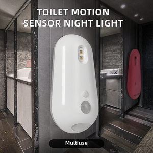 Lampe de nuit LED rechargeable à détecteur de mouvement pour toilettes, lampe de siège de toilette portable, dispositif lumineux pour salle de bain, produits RTS - Product Image 2