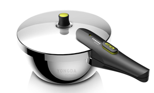 Induktions-Kapselboden-Gasdruckkochtopf 3-12L 80KPA Kommerzieller 304 Edelstahl mit Bakelit-Handgriff Groß (YONGDA <span class=keywords><strong>ASFA</strong></span>) - Product Image 2