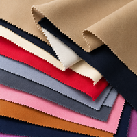 Tissu en polyester/coton Ripstop tissé, fil absorbant, cardé, brossé, teint, 230GSM 16S*16S+70D pour costumes