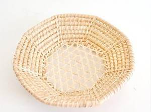 Portavelas tejido de jacinto de agua respetuoso con el medio ambiente al por mayor/linterna/cesta ligera de té almacenamiento artesanal decoración del hogar Vietnam - Product Image 2