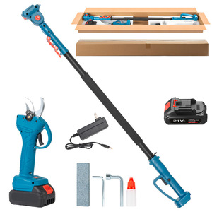 Forbici da <span class=keywords><strong>Potatura</strong></span> Ricaricabili <span class=keywords><strong>per</strong></span> Grandi Altezze con Lama SK5 e Prolunga <span class=keywords><strong>per</strong></span> Rami, Alimentate <span class=keywords><strong>a</strong></span> <span class=keywords><strong>Batteria</strong></span>, Direttamente dalla Fabbrica - Product Image 1