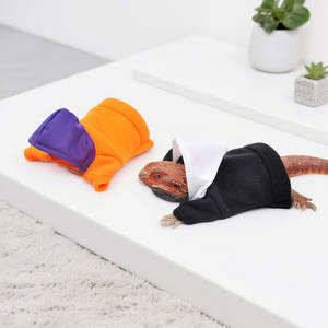 Sudadera con Capucha de Dragón Barbudo <span class=keywords><strong>para</strong></span> Reptiles, de Poliéster, Disfraz de Transformación <span class=keywords><strong>para</strong></span> Exteriores, Lengua Azul, Pestañas, Cuernos, Ropa de Animal - Product Image 2