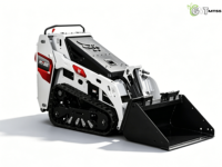 Mini-chargeuse compacte sur chenilles MT55 2023 EPA EURO 5, charge nominale 250 kg, pour aménagement paysager, construction et location