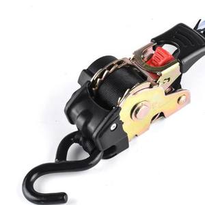 Correas de Amarre de Carga de Poliéster con Trinquete y Hebilla Automática Retráctil de Alta Resistencia para Camiones y Remolques de Automóviles - Product Image 3