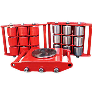 รถเข็นขนส่งสินค้าแบบหมุนได้ 360 องศา รับน้ำหนักได้ 1-20 ตัน ลูกปืนคุณภาพสูง วัสดุโลหะแข็งแรงทนทาน สภาพใหม่ - Product Image 2