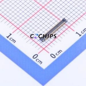 X0400WVS-40-LPV01 Board-to-Board & Backplane Connector SMD,P=0.4mm Connector 40P 0.4mm Vertical Mount 2 - Product Image 1