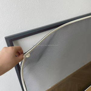<span class=keywords><strong>Kit</strong></span> de <span class=keywords><strong>moustiquaire</strong></span> magnétique DIY premium pour fenêtre, filet anti-moustiques et anti-insectes, réglable et découpable pour la maison - Product Image 5