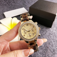 Montre à quartz pour femme, style coréen simple, cadran à chiffres arabes, fonction date six aiguilles, épaisseur 10 mm, usage quotidien