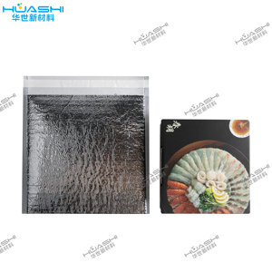 Tùy chỉnh nhiệt <span class=keywords><strong>aluminized</strong></span> bong bóng gửi thư cách điện Túi lót nhiệt cách điện vận chuyển cho tươi túi bao bì thực phẩm - Product Image 4