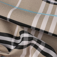 PVC impression cuir souple tissu rayure plaid impression cuir pour sac à main sac à main étui à lunettes tissu en cuir artificiel