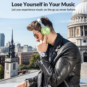 Màu xanh lá cây Bluetooth ANC Tai nghe không dây tai nghe điện tử hoạt động tiếng ồn hủy bỏ tai nghe - Product Image 5