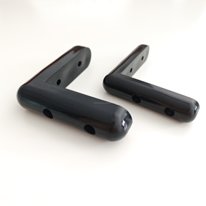 L Shape <b>Plastic</b> Corner Bumper Guard for Trolley Cart, Train & Airline Service Carts, Made in China - Product Image 3