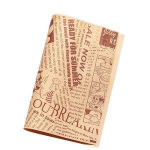 Custom Printed Food-grade Greaseproof <b>Wrapping</b> <b>Paper</b> for Bakery Use-Use for Hamburgers Rice Balls Sandwiches Sugars Cakes - Product Image 2