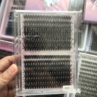 Extensions de cils 5D en forme de W de haute qualité, 0,07 mm, mates, denses, extensions de cils 5D en forme de W