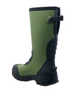 Men's Keen-High Rubber Work Boots Waterproof Insulated Muck Boots For Men