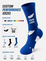 Calcetines Deportivos Personalizados con Logotipo, Sin Pedido Mínimo, Al Por Mayor, Calcetines de Baloncesto de Algodón de Alta Calidad, Calcetines de Compresión Personalizados