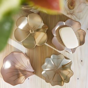 Erken yükseltici DIY reçine kalıp dört yapraklı yonca çok boyutlu çiçek sabun saklama kutusu silikon kalıp sabunluk tepsi kalıp - Product Image 4