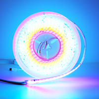 Bande LED numérique complète WS2811 RGB pour chambre à coucher, COB, couleur de rêve, adressable