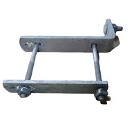 Support de montage simple face en acier galvanisé à chaud réglable YX pour disjoncteur