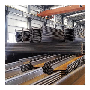 <span class=keywords><strong>แผ่น</strong></span>เหล็ก LARSEN U Q345B/S430GP งานหนักความยาว12-18เมตรเชื่อมต่อกันแบบกำหนดเองสำหรับการก่อสร้างท่าเรือ - Product Image 6