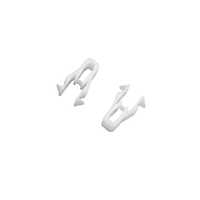Clips de panneau de porte de voiture F18 Clips de fixation automatique Rivet voiture en plastique avec pièces de fixation en nylon clips de rivet